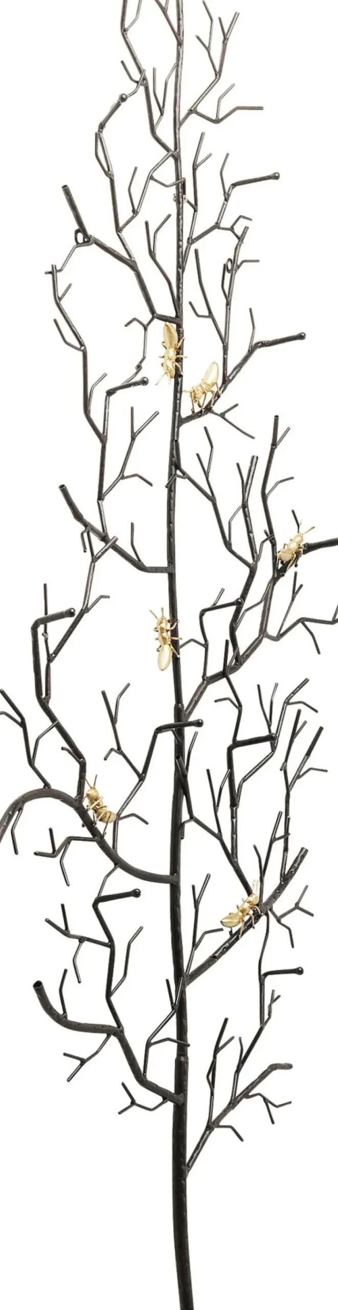 KARE24.se Hängare Ants On A Tree - Klädhängare Svart/Guld, 69x160cm - KARE Design Clearance