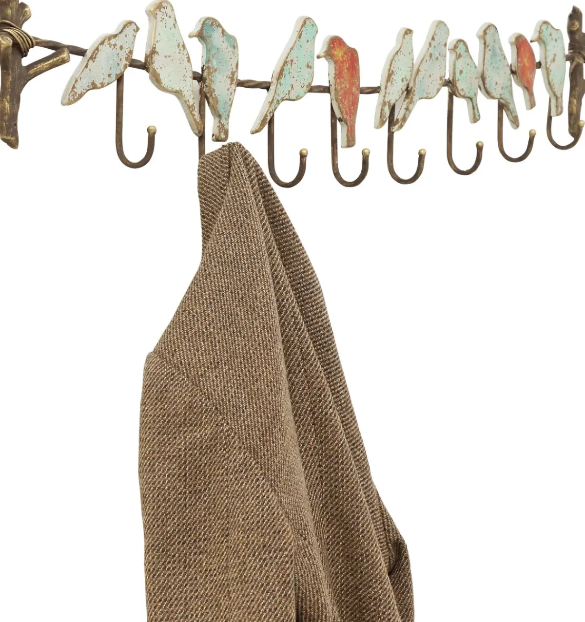 KARE24.se Hängare Bird Party - Klädhängare 8 krokar, 102x19cm - KARE Design Clearance