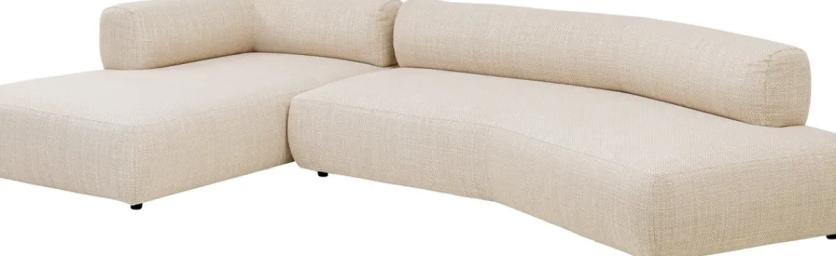 KARE24.se Hörnsoffa Bow - Cream Vänster - KARE Design Hot