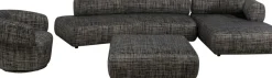 KARE24.se Hörnsoffa Bow - Grå, 334x180cm - KARE Design New