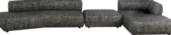 KARE24.se Hörnsoffa Bow - Grå, 334x180cm - KARE Design New