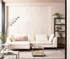 KARE24.se Hörnsoffa Gianni - Creme Vänster, 290x167cm - KARE Design Sale