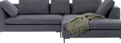 KARE24.se Hörnsoffa Gianni - Grå Höger, 290x167cm - KARE Design Outlet
