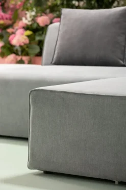 KARE24.se Hörnsoffa Infinity - Grå Höger, 306x182cm - KARE Design Outlet