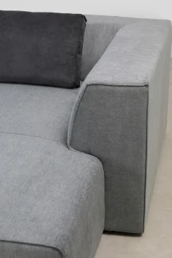 KARE24.se Hörnsoffa Infinity - Grå Höger, 306x182cm - KARE Design Outlet