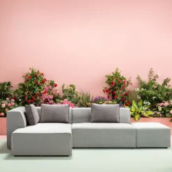 KARE24.se Hörnsoffa Infinity - Grå Vänster, 306x182cm - KARE Design Best