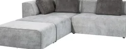 KARE24.se Hörnsoffa Infinity - Grå Vänster, 306x182cm - KARE Design Best