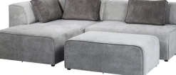 KARE24.se Hörnsoffa Infinity - Grå Vänster, 306x182cm - KARE Design Best