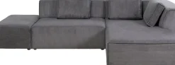 KARE24.se Hörnsoffa Infinity - Med Ottoman, Grå Manchester, Höger - KARE Design Hot