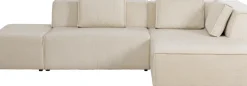 KARE24.se Hörnsoffa Infinity - Med Ottoman, Cream Manchester, Höger - KARE Design Hot