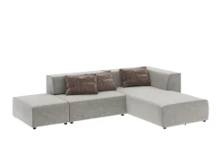 KARE24.se Hörnsoffa Infinity Vegas Grå, 337cm - KARE Design Best