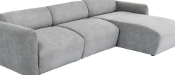KARE24.se Hörnsoffa Lucca 255cm - Grå Höger - KARE Design Sale