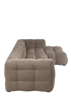 KARE24.se Hörnsoffa Salamanca - Ljusbrun Höger, 250cm - KARE Design New