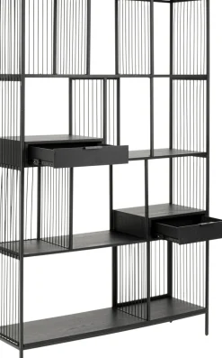 KARE24.se Hylla Bologna - Svart, 200x125cm - KARE Design Discount