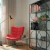 KARE24.se Hylla Circle - Öppen Bokhylla Svart, 200x100cm - KARE Design Online
