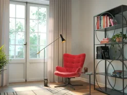 KARE24.se Hylla Circle - Öppen Bokhylla Svart, 200x100cm - KARE Design Online