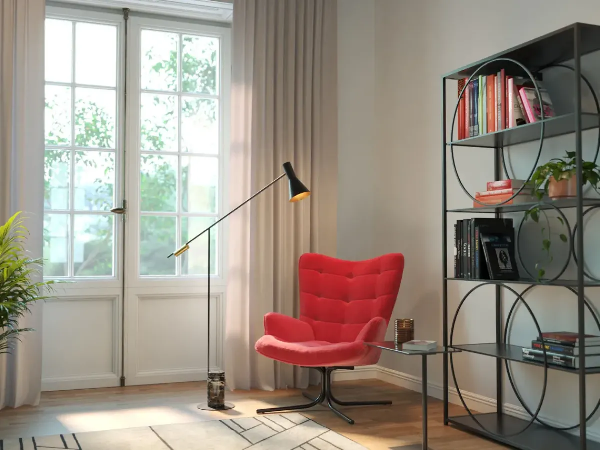 KARE24.se Hylla Circle - Öppen Bokhylla Svart, 200x100cm - KARE Design Online