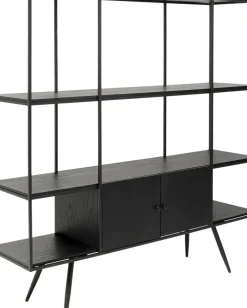 KARE24.se Hylla Cosy Sixties - Svart, 183x180cm - KARE Design Sale