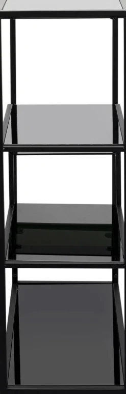 KARE24.se Hylla Loft - Öppen Bokhylla i Svart, 100x60cm - KARE Design Best
