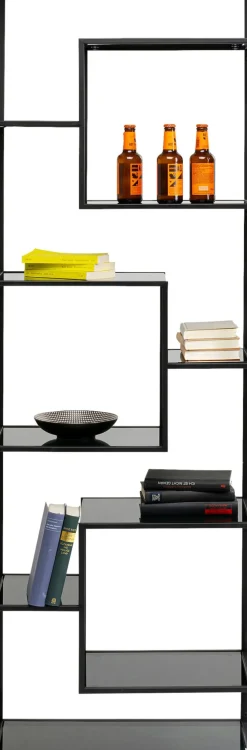 KARE24.se Hylla Loft - Öppen Bokhylla i Svart, 195x60cm - KARE Design Hot
