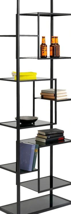 KARE24.se Hylla Loft - Öppen Bokhylla i Svart, 195x60cm - KARE Design Hot