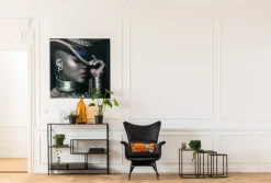 KARE24.se Hylla Loft - Öppen Bokhylla/Sideboard i Svart, 100x115cm - KARE Design Best