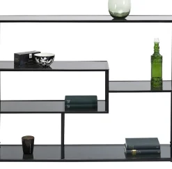 KARE24.se Hylla Loft - Öppen Bokhylla/Sideboard i Svart, 100x115cm - KARE Design Best