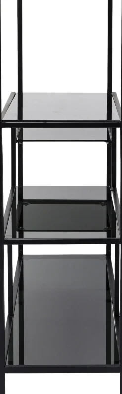KARE24.se Hylla Loft - Öppen Bokhylla/Sideboard i Svart, 100x115cm - KARE Design Best