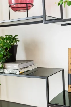 KARE24.se Hylla Loft - Öppen Bokylla i Svart, 195x115cm - KARE Design Hot