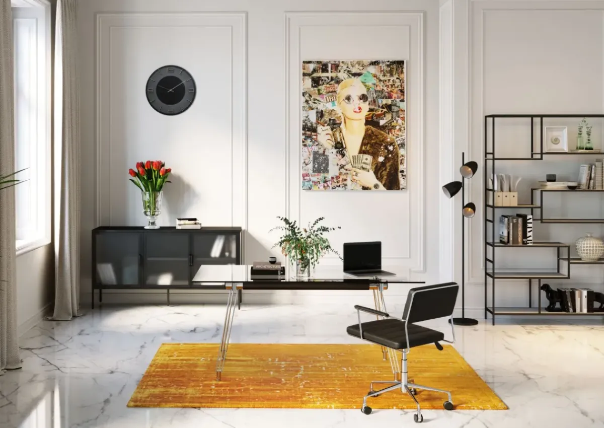 KARE24.se Hylla Loft - Öppen Bokylla i Svart, 195x115cm - KARE Design Hot