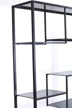 KARE24.se Hylla Loft - Öppen Bokylla i Svart, 195x115cm - KARE Design Hot