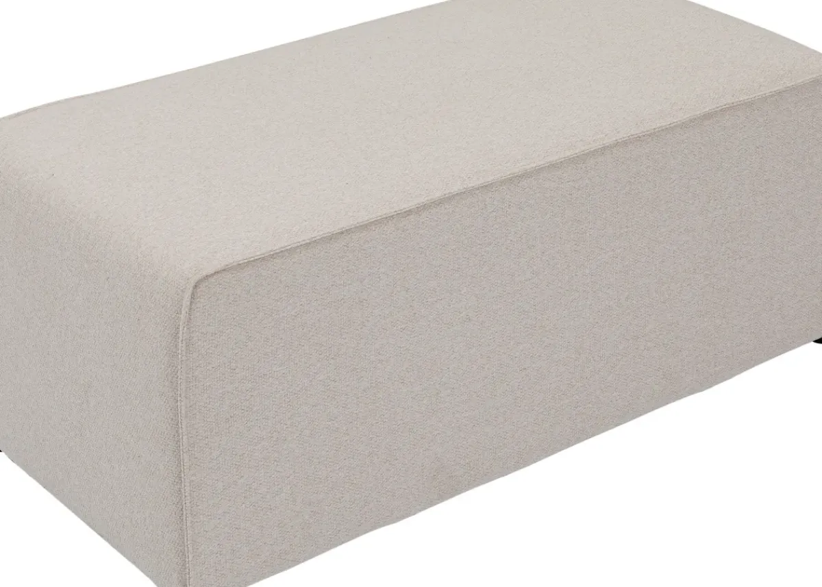 KARE24.se Infinity Fotpall Elements - Creme, 50x100cm - KARE Design Online