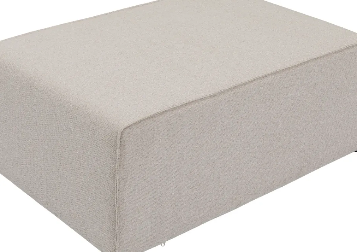 KARE24.se Infinity Fotpall Elements - Creme, 68x100cm - KARE Design Outlet