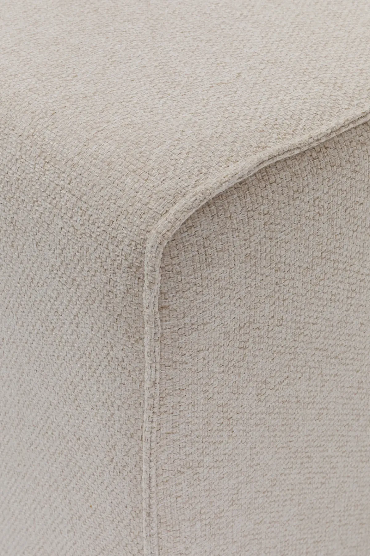 KARE24.se Infinity Fotpall Elements - Creme, 68x100cm - KARE Design Outlet