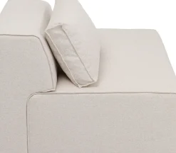 KARE24.se Infinity Ottoman Semi Elements - Creme Höger - KARE Design Online