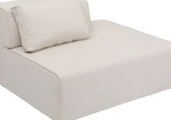 KARE24.se Infinity Ottoman Semi Elements - Creme Höger - KARE Design Online