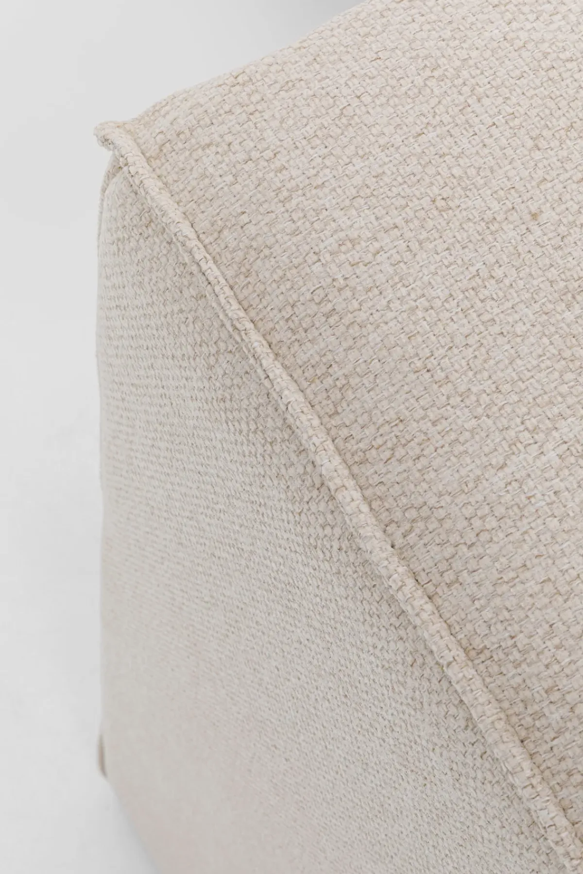 KARE24.se Infinity Ottoman Semi Elements - Creme Höger - KARE Design Online