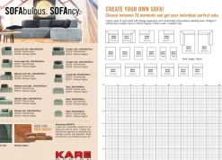 KARE24.se Infinity Puff 68cm - Elements Grå - KARE Design New