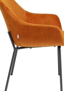 KARE24.se Karmstol Avignon - Orange Stol med Armstöd - KARE Design Clearance