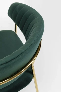 KARE24.se Karmstol Belle - Grön Stol med Armstöd, 2 set - KARE Design Best