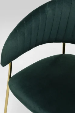 KARE24.se Karmstol Belle - Grön Stol med Armstöd, 2 set - KARE Design Best