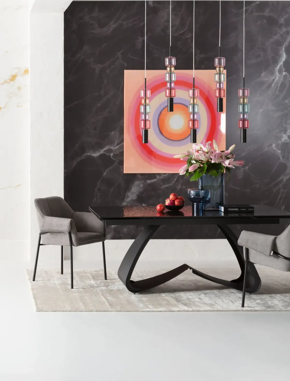 KARE24.se Karmstol Bess - Stol med armstöd, Grå - KARE Design Sale