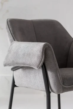 KARE24.se Karmstol Bess - Stol med armstöd, Grå - KARE Design Sale