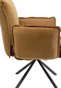KARE24.se Karmstol Chelsea - Brun Stol med Armstöd - KARE Design Discount