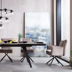 KARE24.se Karmstol Chelsea - Grå Stol med Armstöd - KARE Design Outlet
