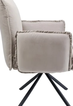 KARE24.se Karmstol Chelsea - Grå Stol med Armstöd - KARE Design Outlet