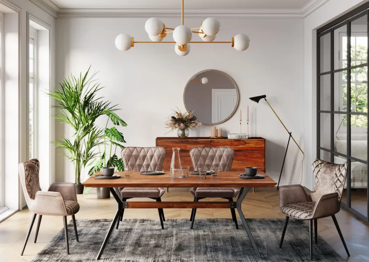KARE24.se Karmstol Dream - Stol i Brun Sammet/Svarta Ben med Armstöd - KARE Design Online