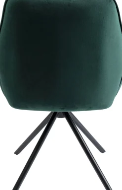 KARE24.se Karmstol Mila - Grön Stol med Armstöd - KARE Design Discount