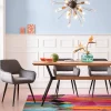 KARE24.se Karmstol San Fransisco - Stol med Armstöd - Grå Sammet/Svart - KARE Design Outlet