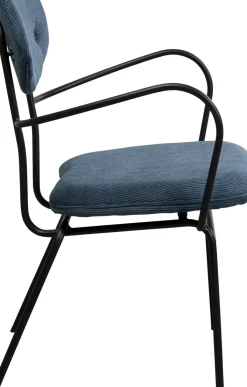 KARE24.se Karmstol Viola - Blå Stol med Armstöd - KARE Design